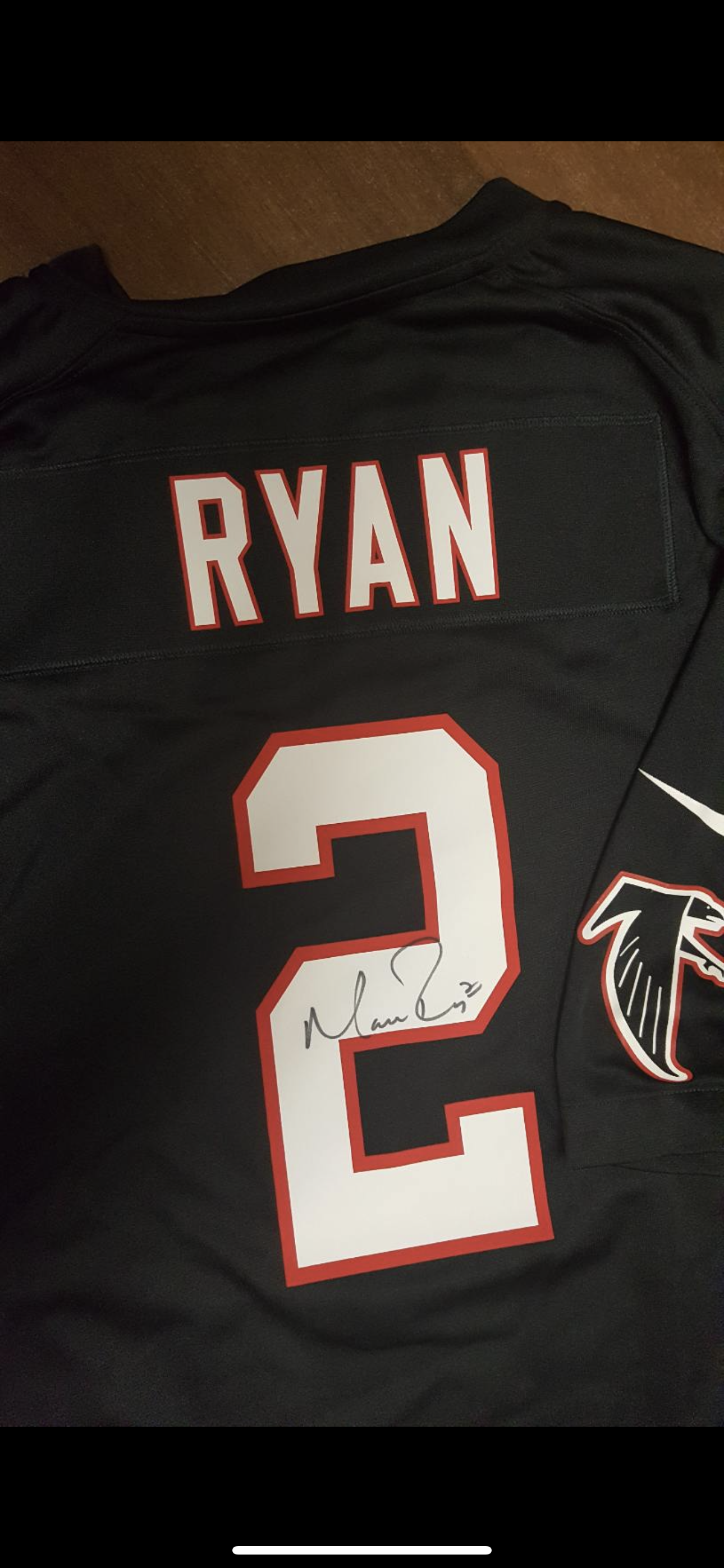 Autographed Matt Ryan Jersey