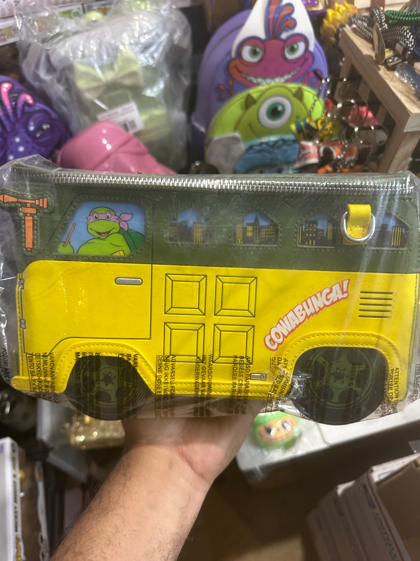 Ninja Turtles Loungefly Crossbody Bag