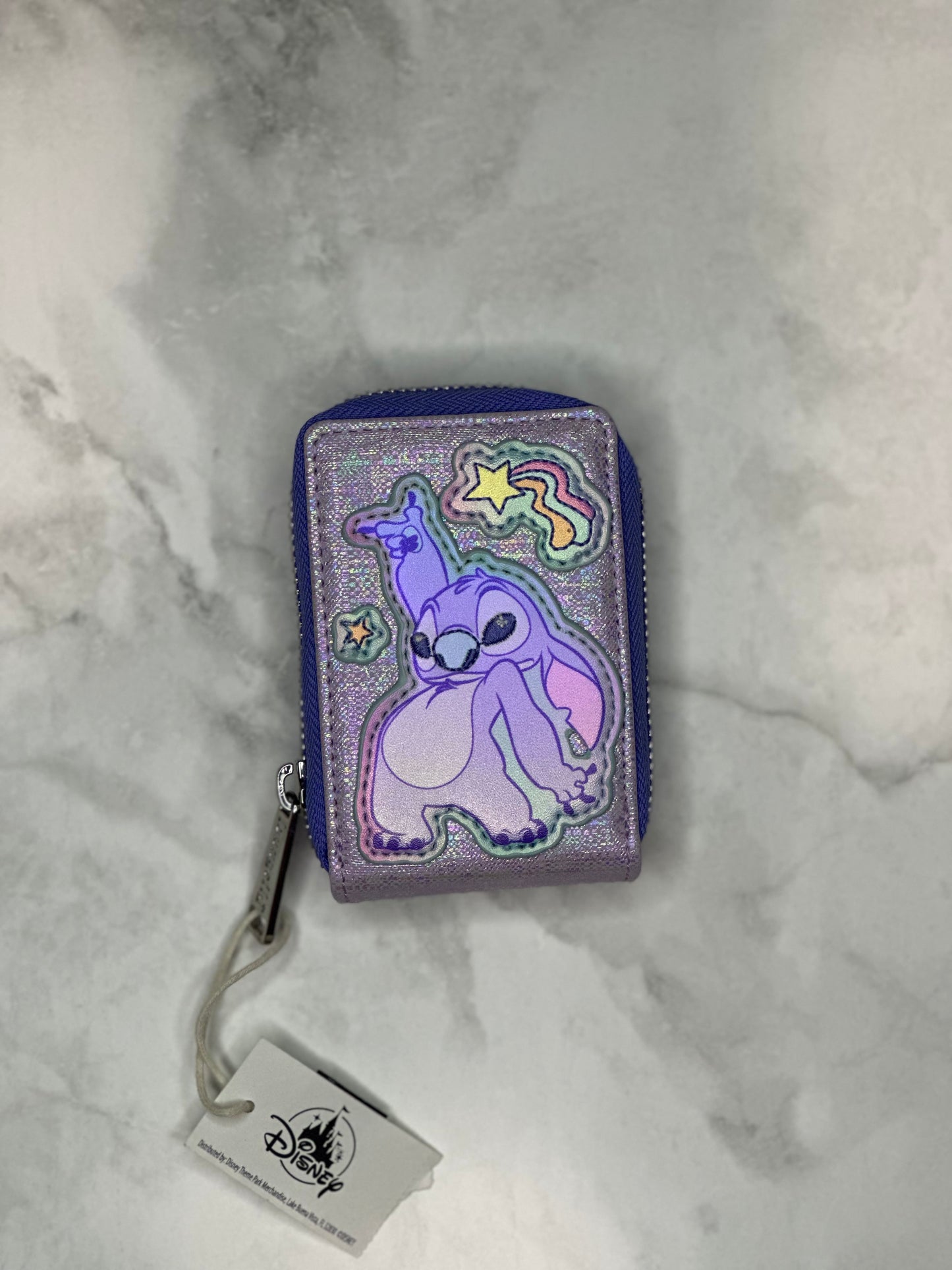 Stitch Galaxy Loungefly Bookbag and Wallet