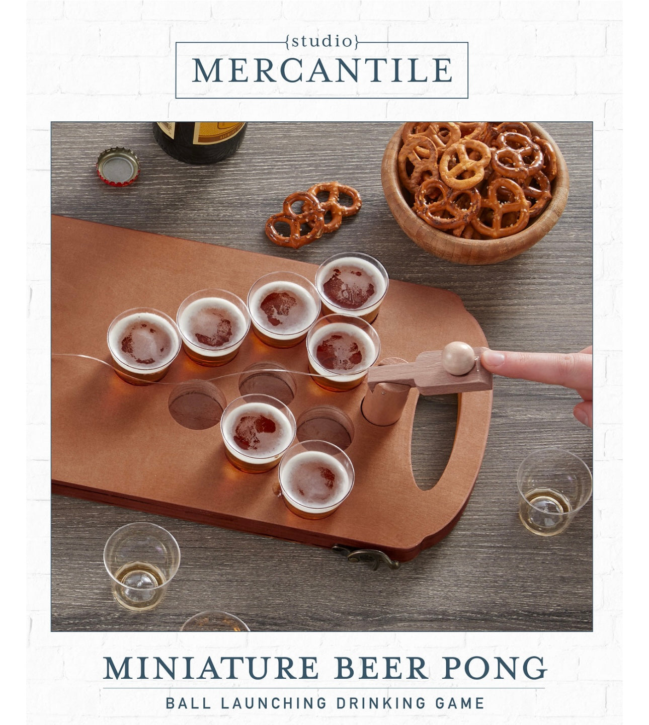 Miniature Beer Pong Set