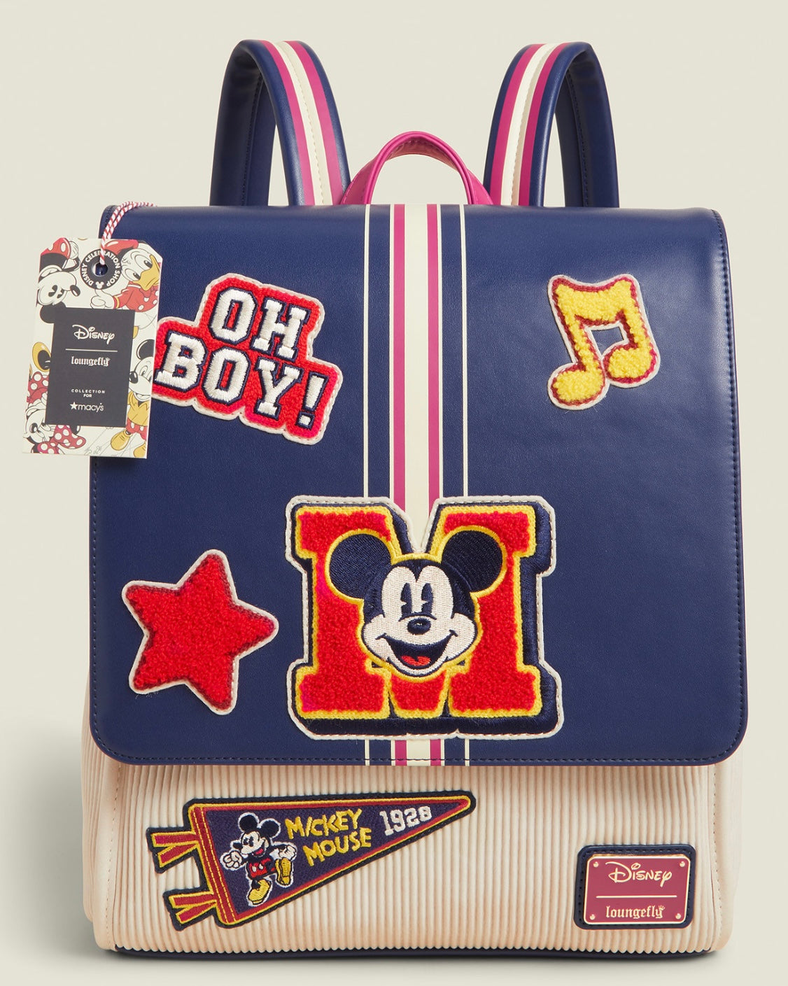 Disney Mickey Mouse Varsity Backpack