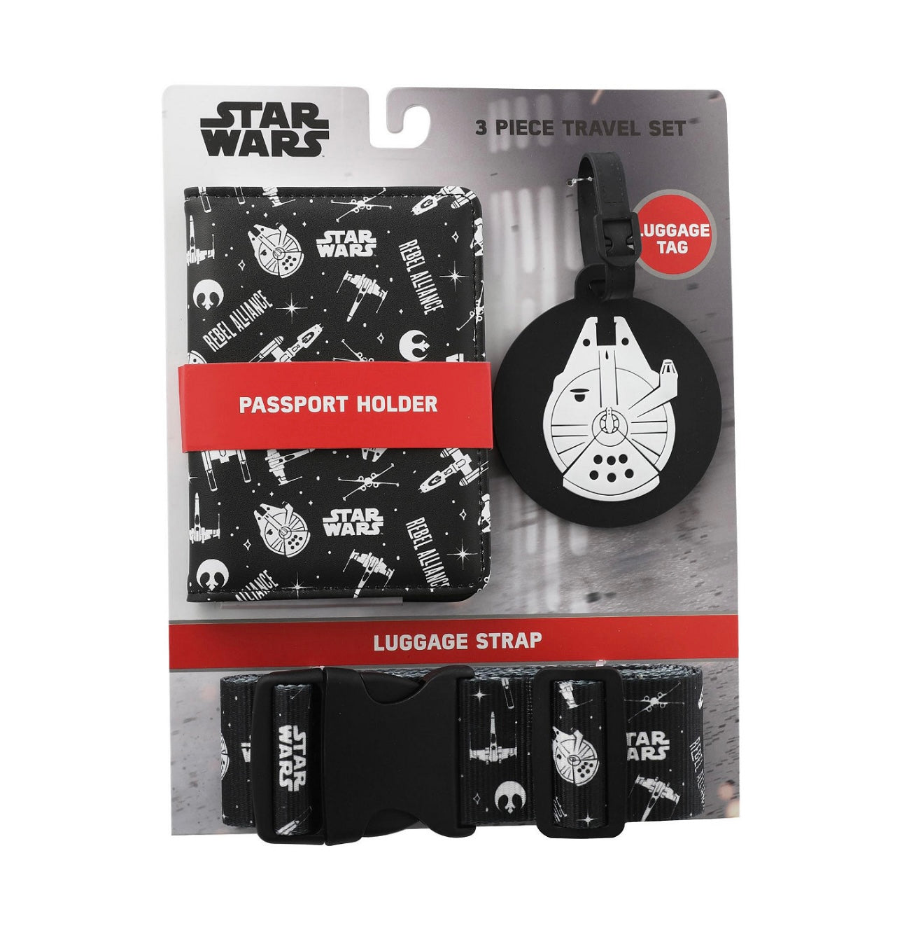 Star Wars Passport Holder,Luggage Tag and Luggage Strap