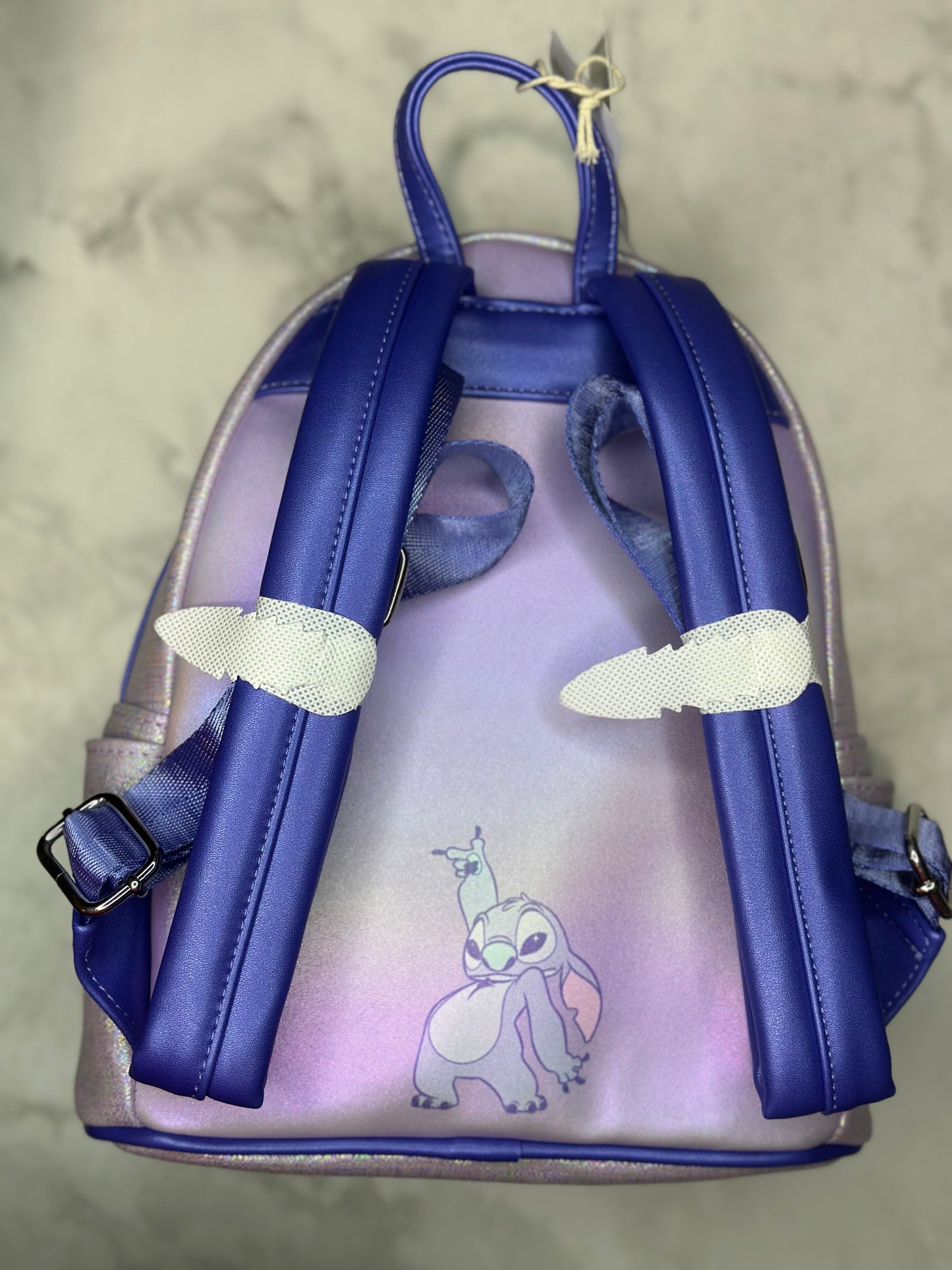 Stitch Galaxy Loungefly Bookbag and Wallet