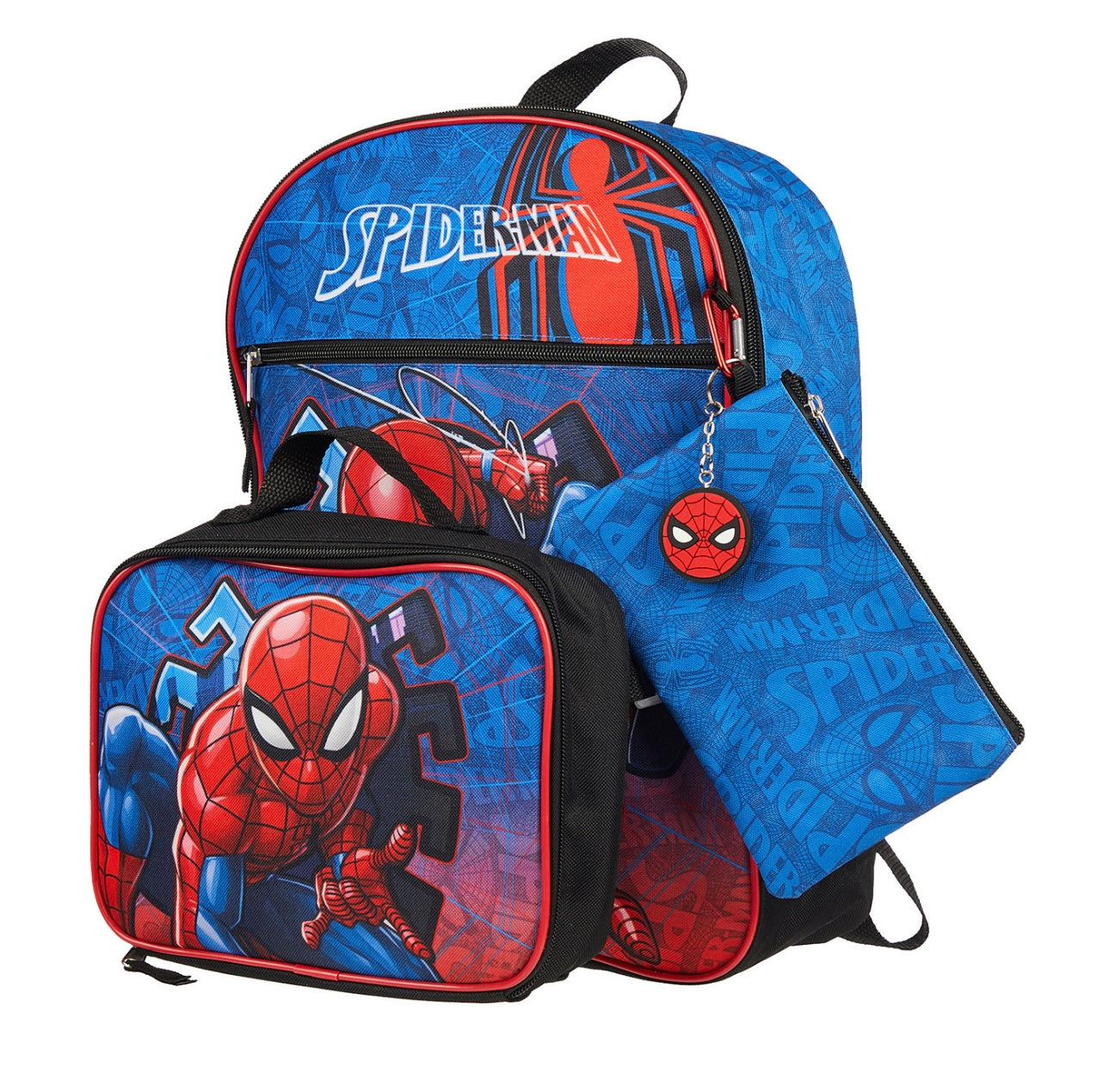 Spiderman Boy’s 5pc Backpack Set