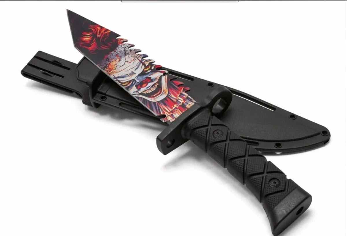 Scream and Pennywise Fixed Blade Set