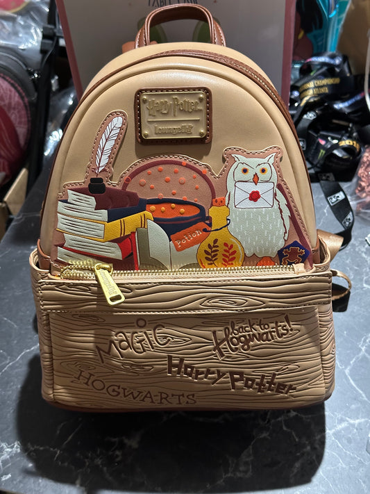 Harry Potter Loungefly Bookbag and Wallet