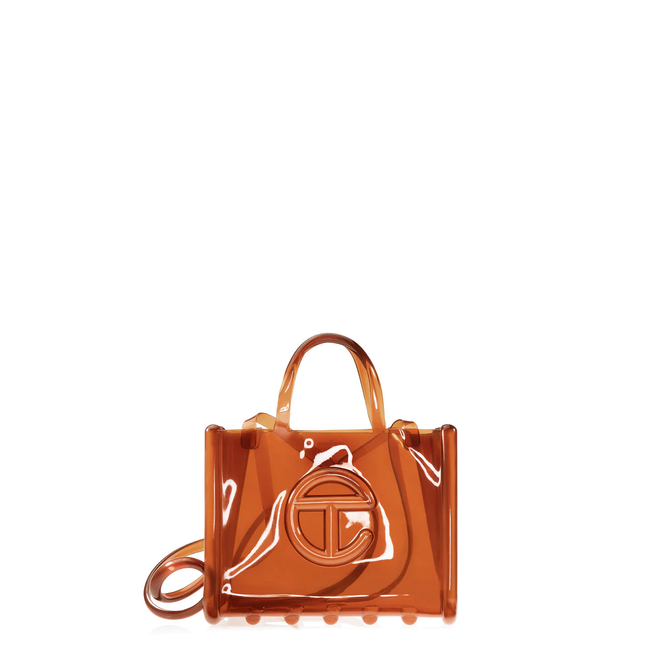 Melissa x Telfar Jelly Shopper - Clear Brown