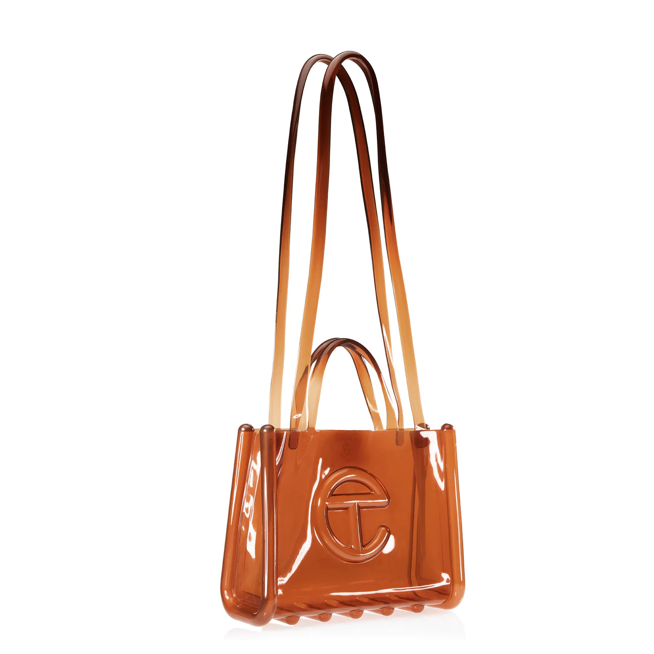 Melissa x Telfar Jelly Shopper - Clear Brown