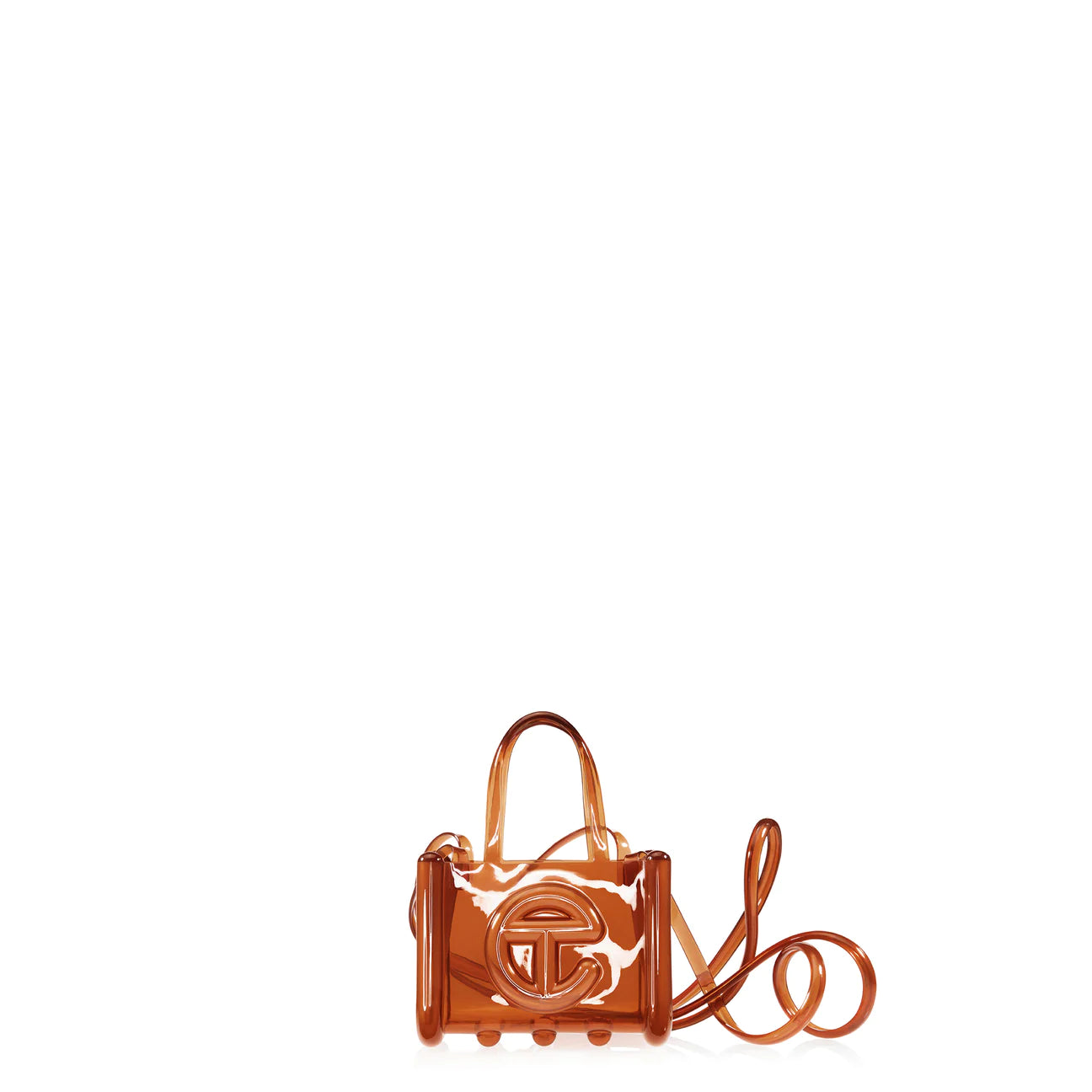 Melissa x Telfar Jelly Shopper - Clear Brown