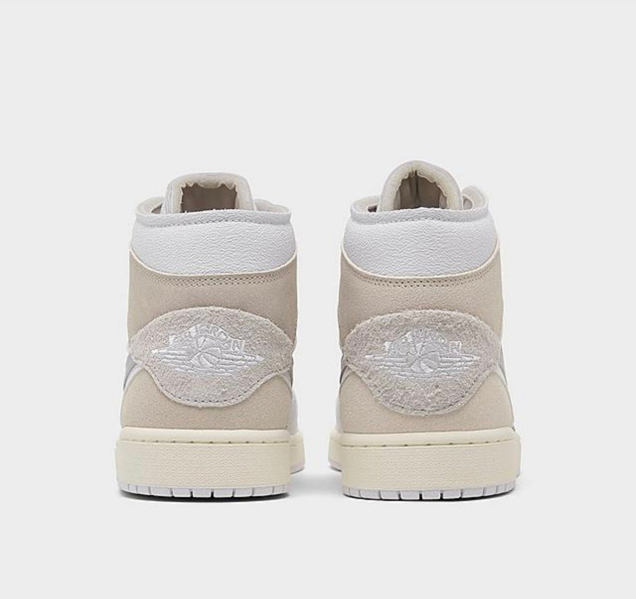 AJ Retro 1 Mid//White/Light Orewood Brown/Tech Grey/Sail