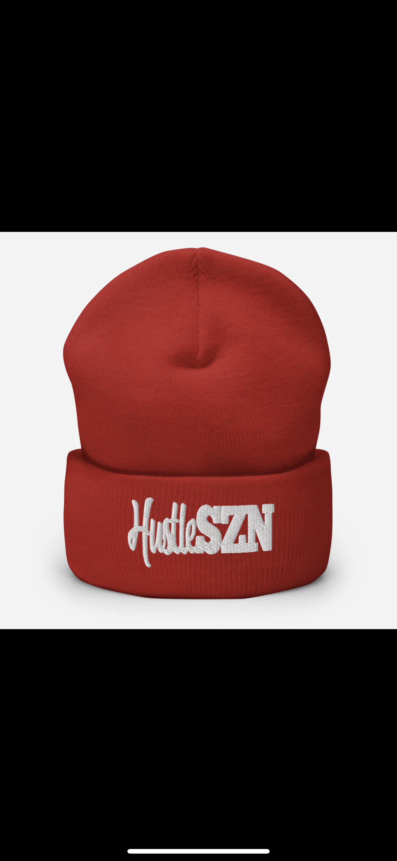 Custom HustleSZN Beanie