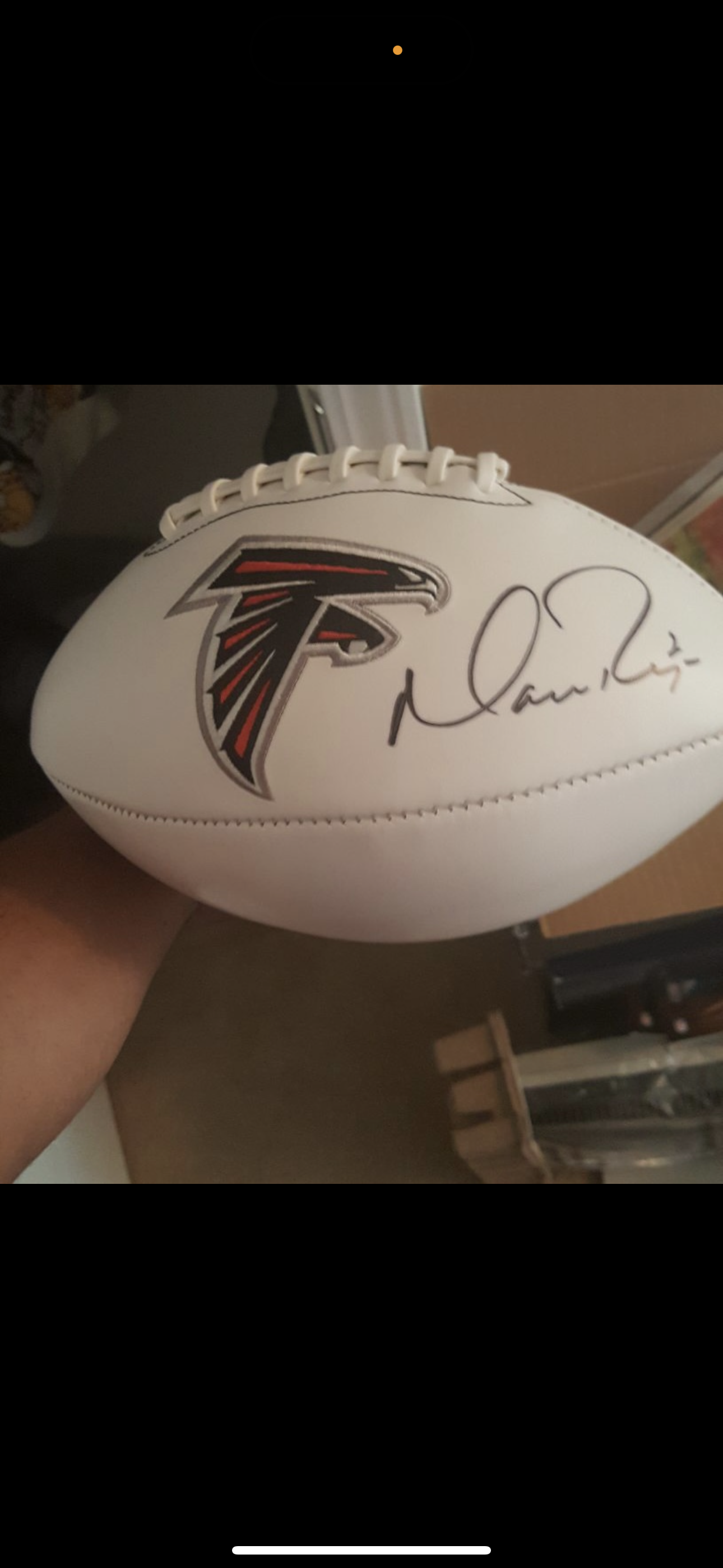 Autographed Matt Ryan Football