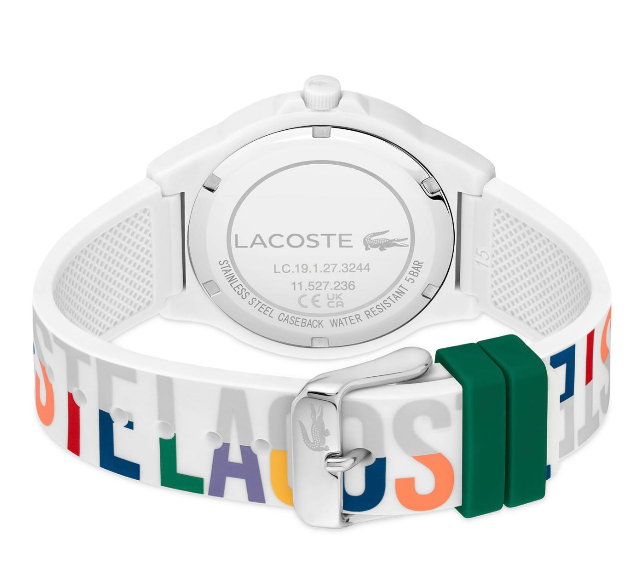 Lacoste 12.12 Silicone Strap Watch