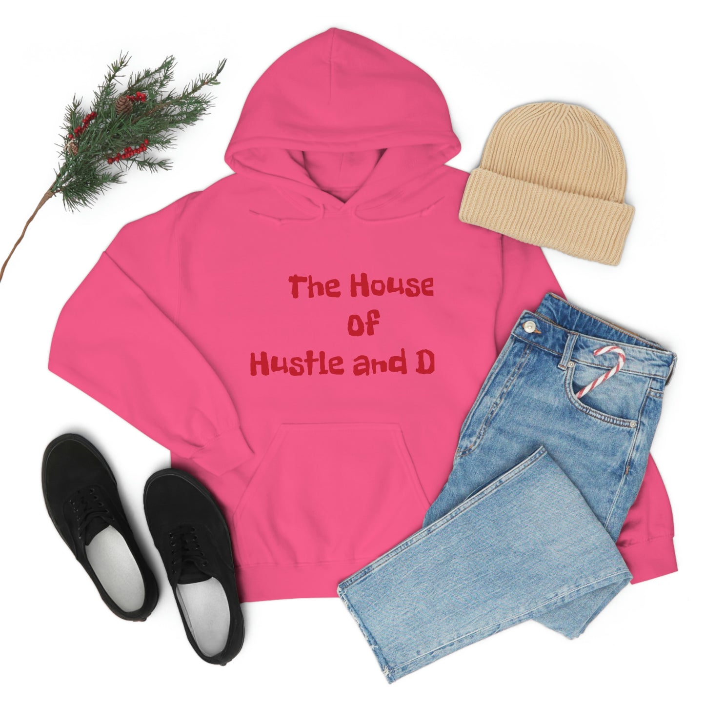 The House of Hustle and Drip Hooded Sweatshirt