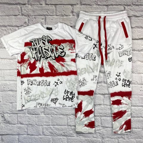 Men's Just Hustle Pants set