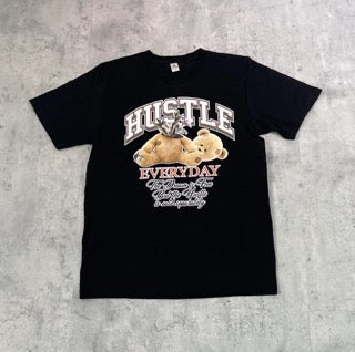 Hustle T-Shirt//Black