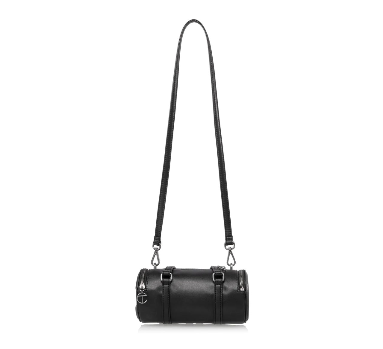 TELFAR DUFFLE BAG SMALL // BLACK// CHOCOLATE ///