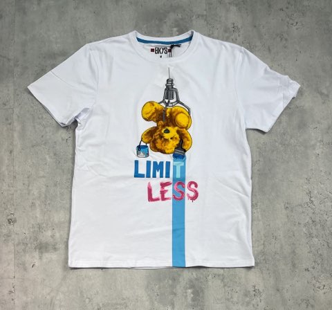 LIMITLESS  T-SHIRT// WHITE