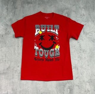 BUILT TOUGH T-SHIRT//RED//