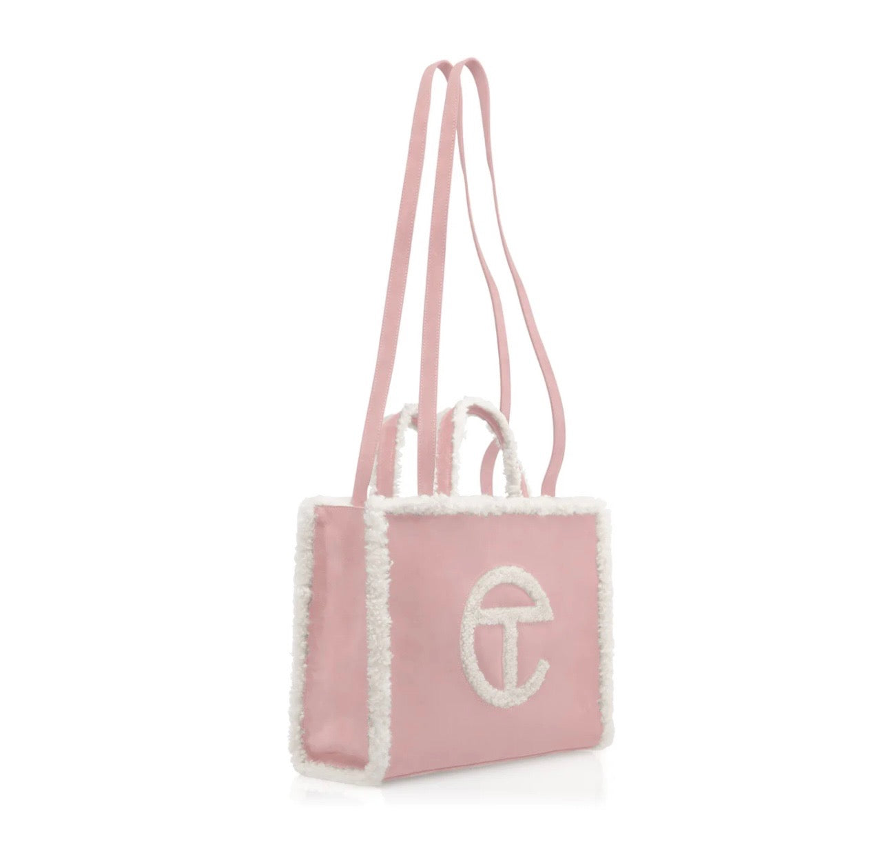 MEDIUM PINK UGG x TELFAR BAG