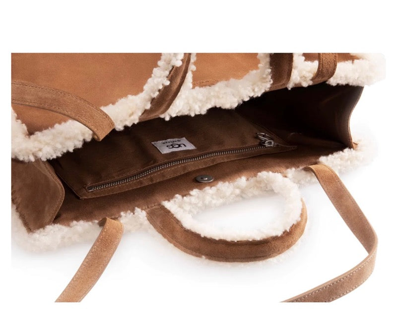 MEDIUM CHESTNUT UGG x TELFAR BAG