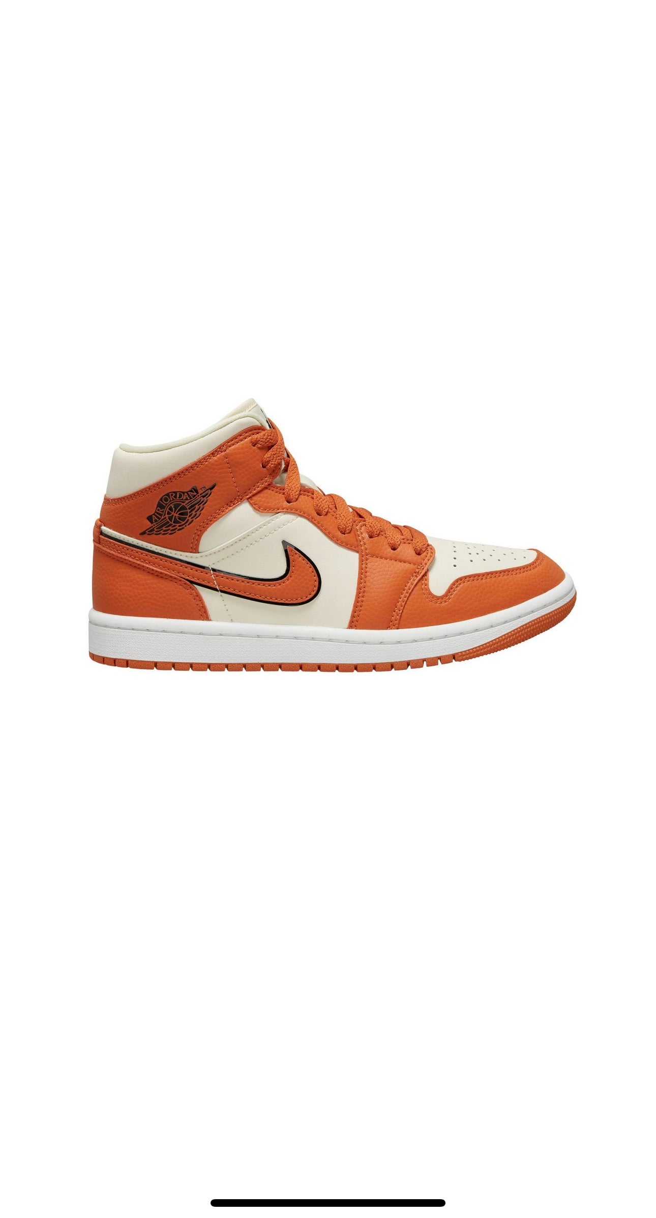 JORDAN 1 MID SE /// WHITE//COCONUT//BROWN ///WOMEN