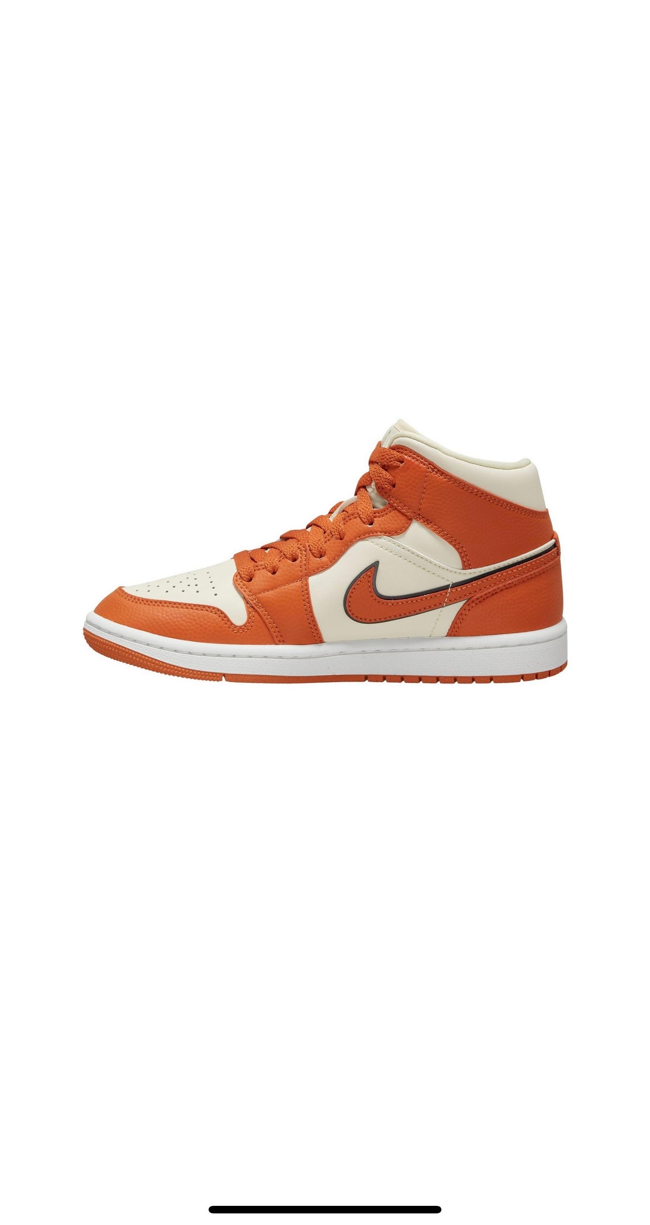 JORDAN 1 MID SE /// WHITE//COCONUT//BROWN ///WOMEN