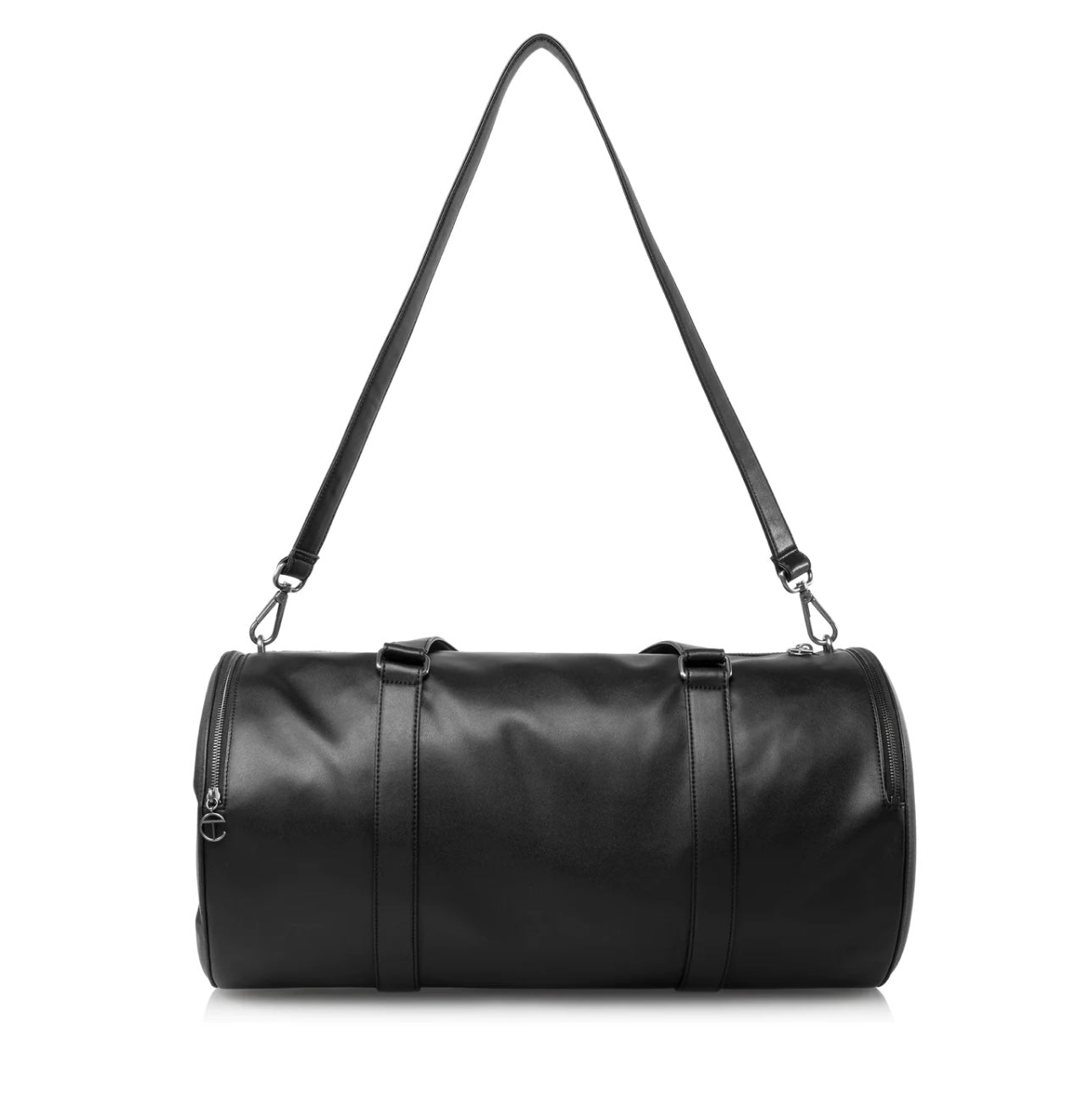 TELFAR DUFFLE BAG MEDIUM // BLACK// CHOCOLATE ///