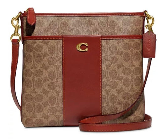 COACH KITT 26 CROSSBODY IN SIGNATURE COATED CANVAS